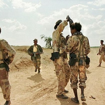 ERITREAN - ETHIOPIAN BORER CLASHES,THE 1998-2000 CONFLICT,OVER THE EXACT LOCATION OF BORDER LED TO THE DEATHS OF AN ESTIMATED 80,000.ETHIOPIA BELIEVES THAT ERITREA CHARGES AN EXORBITANT FEE TO EXPORT ETHIOPIAN COFFEE THROUGH THE ERITREAN PORT. ERITREA BELIEVES THAT ETHIOPIA HAS MOVED BORER MARKS TO INFRINGE ON ERITREAN TERRITORY.