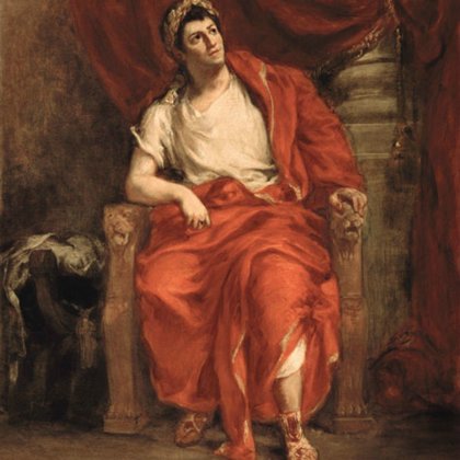 ROMAN EMPEROR NERO (37 - 68 AD) WAS THE FIFTH ROMAN,BRUTAL EMPEROR .HE HAD HIS MOTHER AGRI