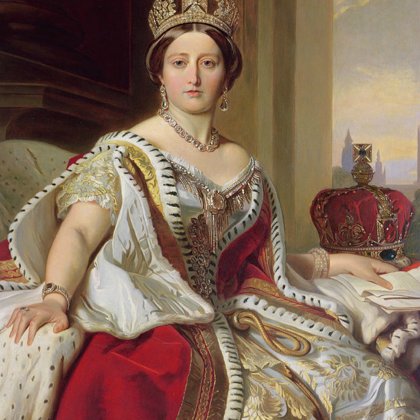 QUEEN VICTORIA OF ENGLAND (1837 - 1901) WAS QUEEN OF GREAT BRITAIN AND IRELAND (1837 - 190