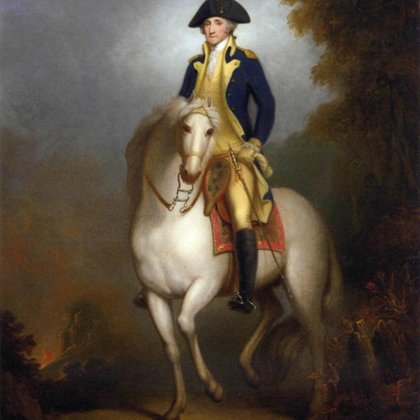 GEORGE WASHINGTON (1732 - 1799) SERVED AS THE FIRST PRESIDENT OF UNITED STATE FROM (1789 -