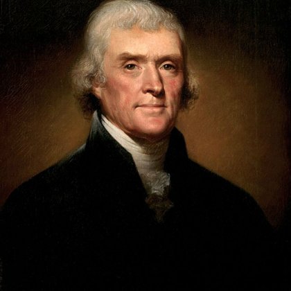 THOMAS JEFFERSON (1743-1826) WAS THE THIRD PRESIDENT OF UNITED STATES,FROM (1801 - 1809).HE WAS THE PRIMARY AUTHOR OF THE DECLARATION OF INDEPENCE OF 1776.