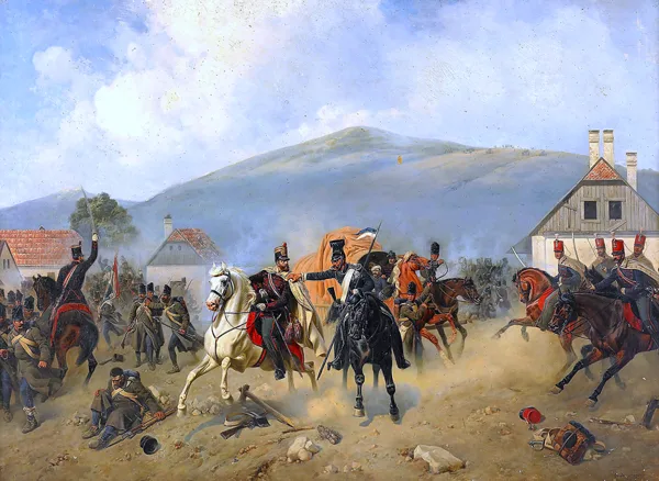 THE HUNGARIAN REVOLUTION (1848-1849),HUNGARY THE FIGHTING SPREADS BACK ASTRO - CROATIAN IN