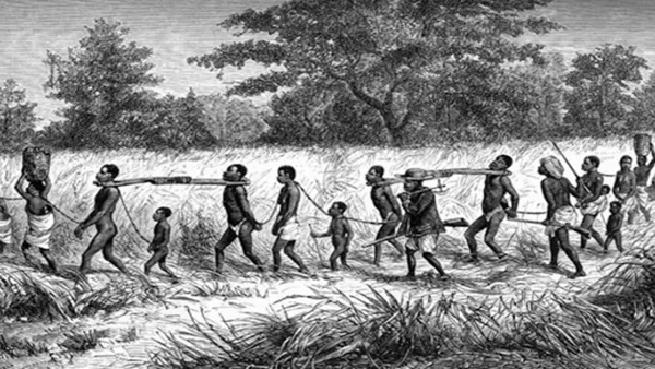 SLAVERY,RACE AND CAPITALISM,AMERICAN SLAVERY BEGAN IN 1619,THE SLAVE OWNERS CALLED THEM "TALKING TOOLS ".