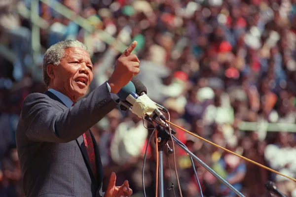 NELSON MANDELA WAS A TRUE INTERNATIONALIST.HE WAS AN ANTI - APARTHEID HERO,HE SPENT 27 YEARS IN JAIL.