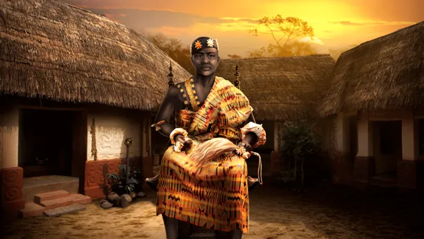 THE ASHANTI EMPIRE (1670 - 1957) (ALSO KNOWN AS ASANTE) WAS ONE OF THE MOST PROLIFIC AFRICA HAS EVER SEEN AND REIGNED OVER A LARGE PART OF PRESENT DAY GHANA ALL THE WAY DOWN TO THE IVORY COAST FOR OVER 300 YEARS.