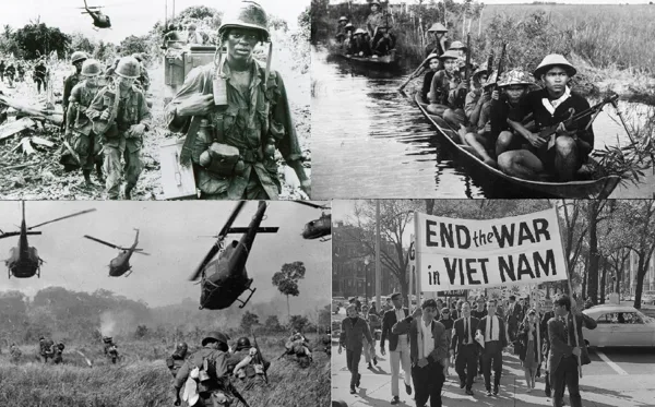 AMERICAN - VIETNAM WAR (1 NOVEMBER 1955 -30 APRIL 1975)THE VIETNAM WAR FOUGHT BETWEEN COMMUNIST NORTH VIETNAM AND THE GOVERNMENT OF SOUTHERN VIETNAM.THE NORTH WAS SUPPORTED BY COMMUNIST COUNTRIES SUCH CHINA AND SOVIET UNION.THE SOUTH WAS SUPPORTED BY ANTI COMMUNIST COUNTRIES PRIMARILY THE UNITED STATES