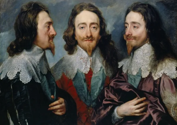 THE WAR OF THE THREE KINGDOMS : KING CHARLES I (1600-1649)  WAS KING OF ENGLAND,SCOTLAND A