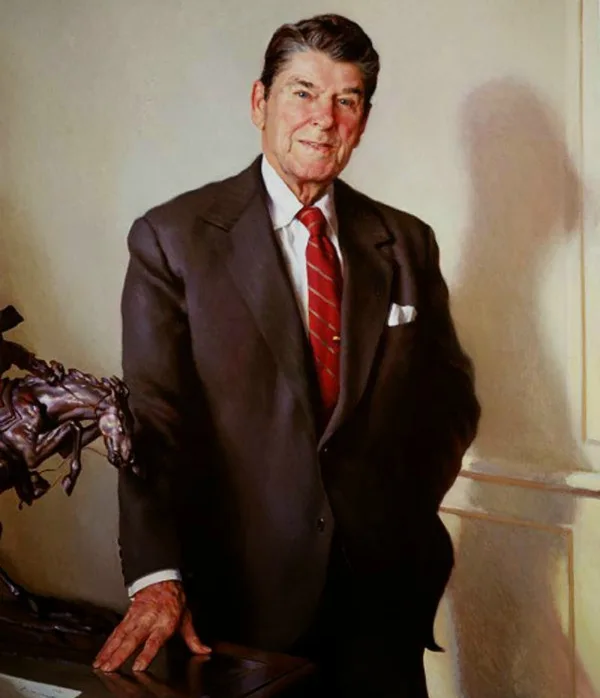 RONALD REAGAN (1911 - 2004) WAS 40TH PRESIDENT OF UNITED STATES,REGARDED AS A KEY FIGURE IN COLLAPSE OF THE SOVIET UNION AND THE TRIUMP OF IMPROVISATION ANALYZES THE END OF COULD WAR.