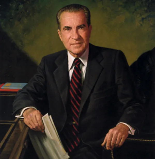 THE US PRESIDENT RICHARD NIXON HAS RESIGNED,TAKEN FULL RESPONSIBILITY FOR THE WATERGATE SC