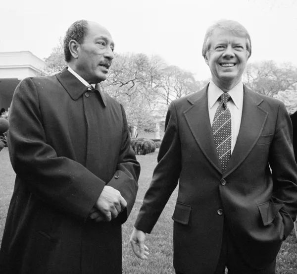 EGYPT'S PRESIDENT ANWAR SADAT WAS ASSASSINATED ON OCTOBER 6,1981, BY MEMBER OF EGYPTIAN ISLAMIC JIHAD DURING THE ANNUAL PARADE IN CAIRO.PRESIDENT ANWAR SADAT AND ISRAELI PRIME MINISTER MENACHEM BEGIN HAE GOT NOBEL PRICE IN 1978 AS PEACEMAKERS.
