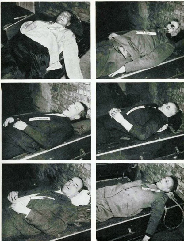 THE NUREMBERG (NÜRNBERG) TRIALS ,ON YALTA CONFERENCE IN TEHRAN (IRAN) IN 1943,CHURCHILL EXPRESSED BRITAIN FOR EXECUTION NAZI LEADERS.( WARNING TO TRUMP,THERE'S AN INTERNATIONAL TRIBUNAL IN THE HAAG,NETHERLAND),IF HE COMMITS A CRIME.